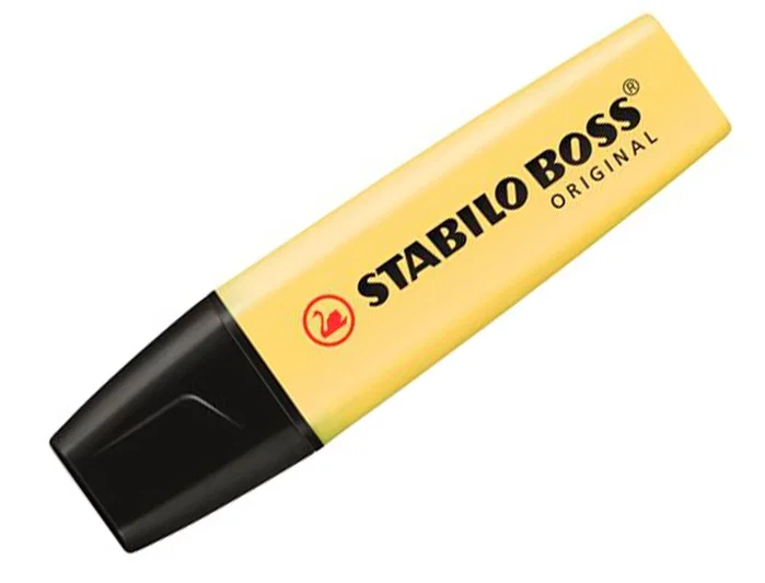 Stabilo STABILO BOSS ORIGINAL Amarillo Pastel (Set de 10)