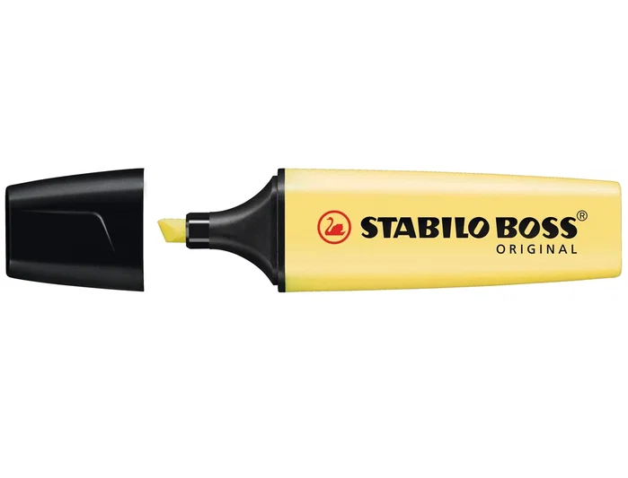 Stabilo STABILO BOSS ORIGINAL Amarillo Pastel (Set de 10)