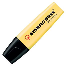Stabilo Marcador Fluorescente Boss Original Amarillo Pastel (Set de 10) (Set de 10)