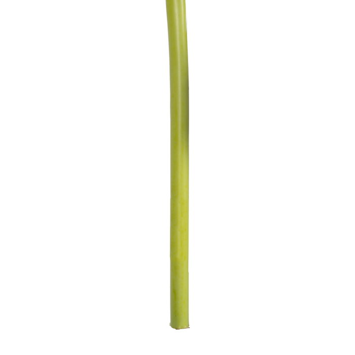 Flor Tulipán Amarillo Tejido Decoración 63 cm (Set de 12)