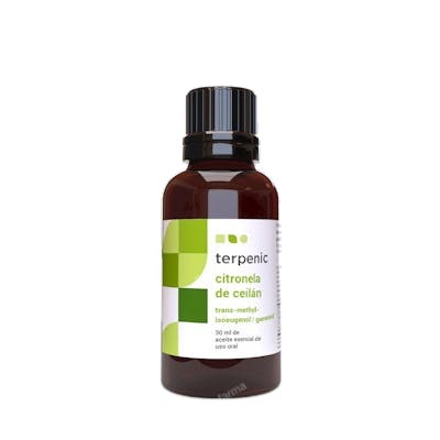 TERPENIC Citronela Ceilán Aceite Esencial 30ml TERPENIC Citronela Ceilán Aceite Esencial 30ml