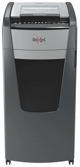Rexel Optimum AutoFeed 750M Destructora de Microcorte, Negro y Gris