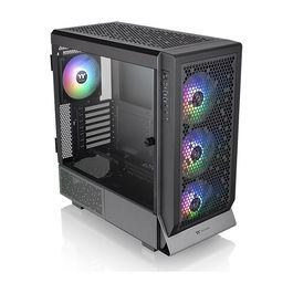 Thermaltake Ceres 500 TG ARGB Black Caja de PC Midi Tower ATX, EATX, Micro ATX, Mini-ITX con Vidrio Templado y Iluminación.