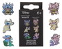 Loungefly Lilo & Stitch Chapas Esmaltadas Stitch & Angel Halloween Costumes Blind Expositor (12)
