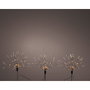Lumineo Estacas fuegos artificiales ø25 x 45 cm