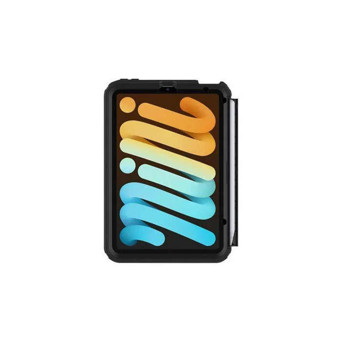OtterBox Defender Series Carcasa Trasera Protectora para Apple iPad mini (6ª generación) - Negro, Protección Drop+, Multicapa, MIL-STD-810G, Garantía de por vida