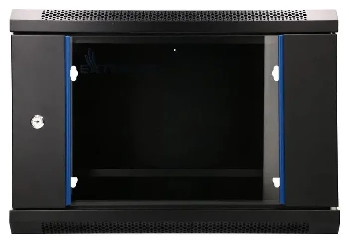 Extralink LITE 6U 530X400 Gabinete de Rack Negro con Estante