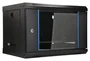Extralink LITE 6U 530X400 Gabinete de Rack Negro con Estante