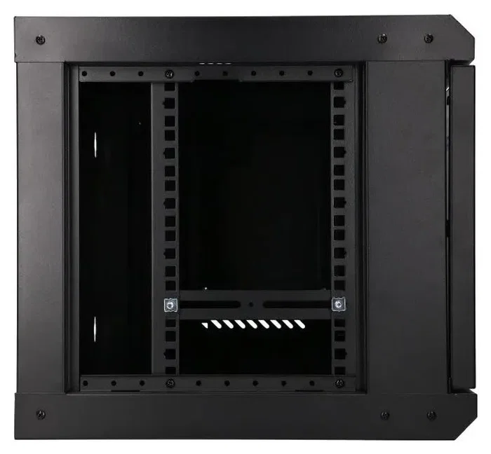 Extralink LITE 6U 530X400 Gabinete de Rack Negro con Estante