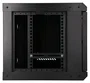 Extralink LITE 6U 530X400 Gabinete de Rack Negro con Estante