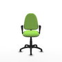 PIQUERAS Y CRESPO Silla de oficina Aýna color Pistacho con brazos fijos
