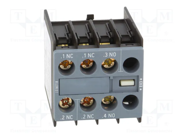 SIEMENS 3RH2911-1HA12 Contactores auxiliares S0, S00, S2 con agarres de tornillo SIEMENS 3RH2911-1HA12 Contactores auxiliares S0, S00, S2 con agarres de tornillo
