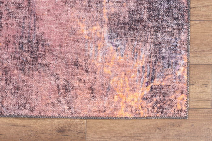 Conceptum Alfombra de Pasillo AL 247 75x150 cm Poliéster Lavable Elegante y Suave para Vestíbulo Hogar