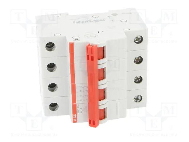 ABB SHD200 Interruptor de aislamiento de 4 polos, 40A, 415VAC