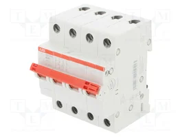 ABB SHD200 Interruptor de aislamiento de 4 polos, 40A, 415VAC