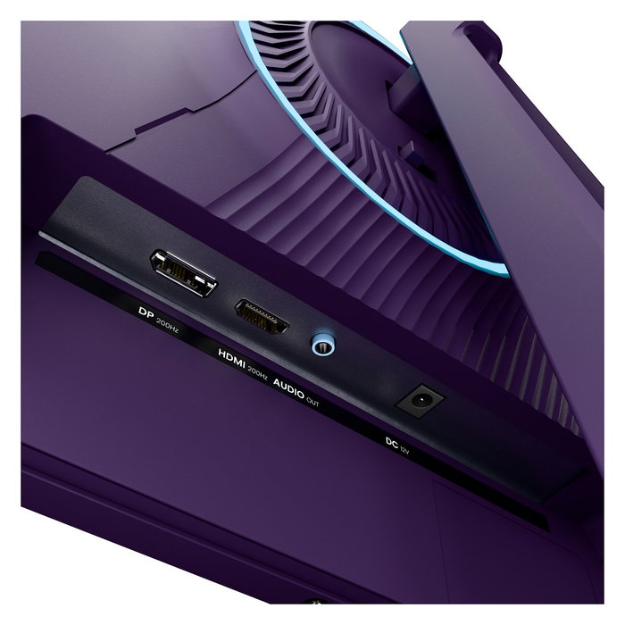 AROZZI Monitor Gaming Nova 24" IPS 200Hz, Full HD 1920x1080, 1ms, HDR, Altavoces, HDMI/DisplayPort, Montaje VESA, Color Lila