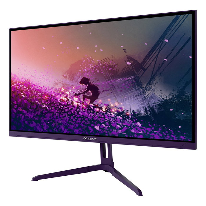 AROZZI Monitor Gaming Nova 24" IPS 200Hz, Full HD 1920x1080, 1ms, HDR, Altavoces, HDMI/DisplayPort, Montaje VESA, Color Lila