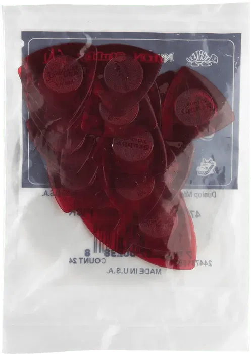 DUNLOP Pack 24 Púas Nylon Stubby - Medium