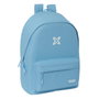 Safta Mochila Doble Munich Basics para Portátil 15,6 Pulgadas con USB Azul