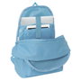 Safta Mochila Doble Munich Basics para Portátil 15,6 Pulgadas con USB Azul
