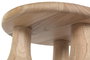 DKD Home Decor Mesita Auxiliar Moderno Natural 60 x 40 x 60 cm