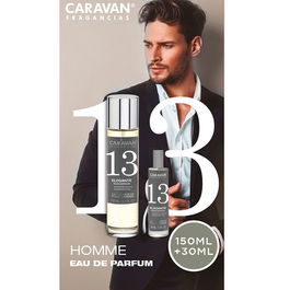 Caravan Estuche Eau de Parfum Nº 13 para Señor, 150 + 30 ml