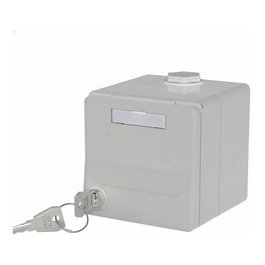 METZ CONNECT IP44 SG AP-Gehuse Modul unbestckt grau