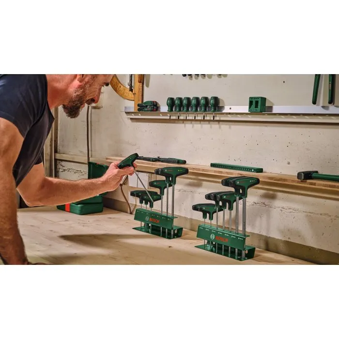 Bosch BOS4059952735313 Juego de 7 Destornilladores Hexagonales con Mango en T, de 2 a 10 mm Bosch BOS4059952735313 Juego de 7 Destornilladores Hexagonales con Mango en T, de 2 a 10 mm