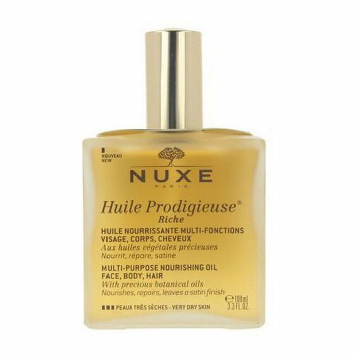 Nuxe Huile Prodigieuse Riche Aceite Nutritivo Multifunción 100ml Nuxe Huile Prodigieuse Riche Aceite Nutritivo Multifunción 100ml