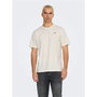 Camiseta de Manga Corta Hombre Only & Sons Onsdawson Reg Blanco