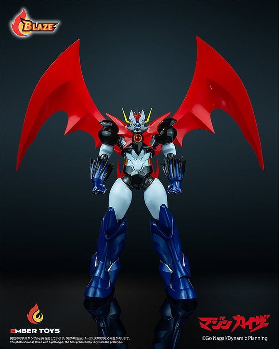Ember Toys Mazinger Figura Diecast BLAZE Series Mazinkaiser (Original Version) 26 cm