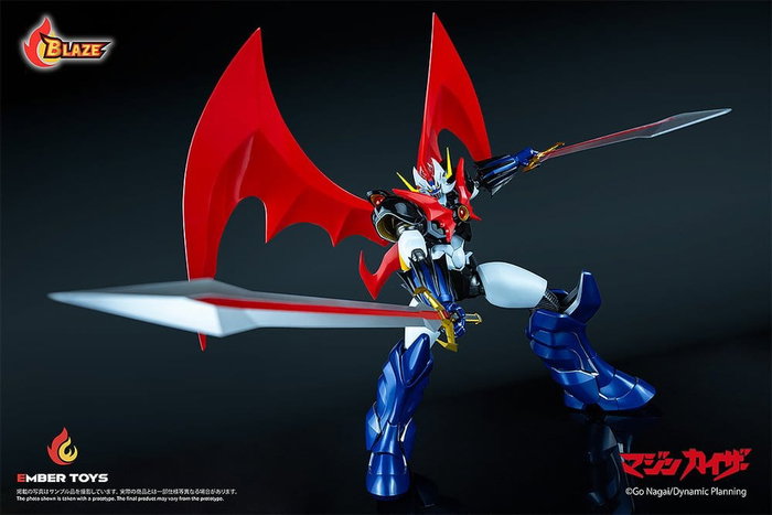 Ember Toys Mazinger Figura Diecast BLAZE Series Mazinkaiser (Original Version) 26 cm