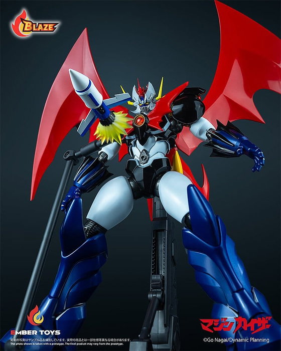 Ember Toys Mazinger Figura Diecast BLAZE Series Mazinkaiser (Original Version) 26 cm