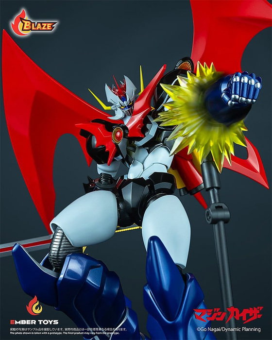 Ember Toys Mazinger Figura Diecast BLAZE Series Mazinkaiser (Original Version) 26 cm