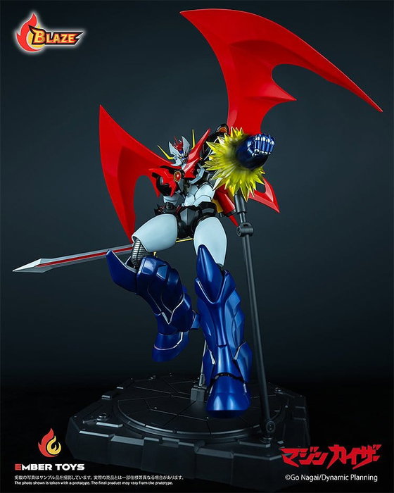 Ember Toys Mazinger Figura Diecast BLAZE Series Mazinkaiser (Original Version) 26 cm