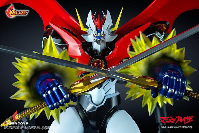 Ember Toys Mazinger Figura Diecast BLAZE Series Mazinkaiser (Original Version) 26 cm