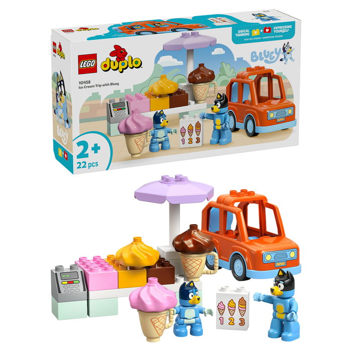 LEGO DUPLO Excursión a la Heladería con Bluey LEGO DUPLO Excursión a la Heladería con Bluey