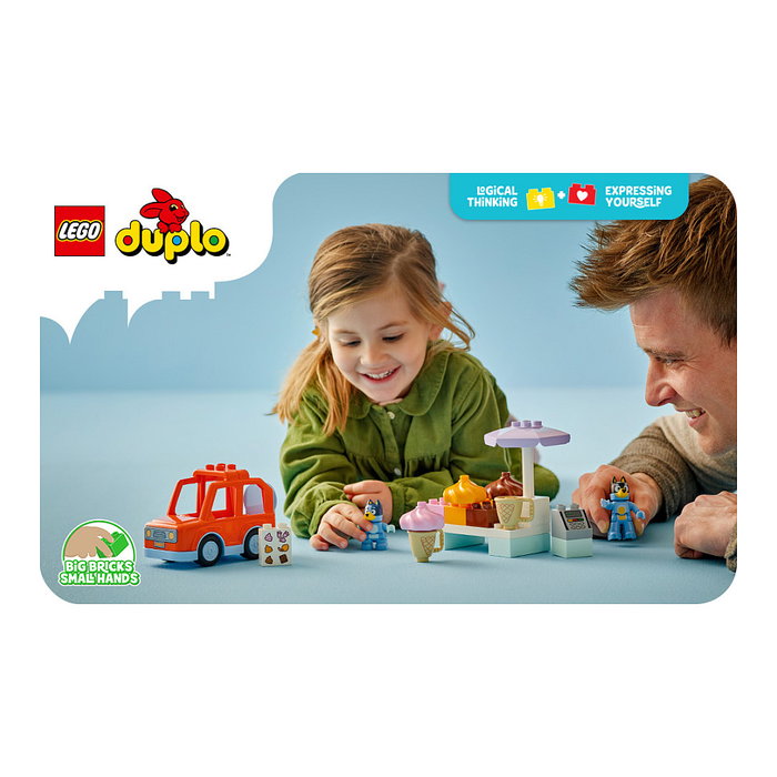 LEGO DUPLO Excursión a la Heladería con Bluey LEGO DUPLO Excursión a la Heladería con Bluey