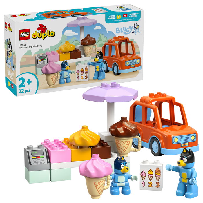 LEGO DUPLO Excursión a la Heladería con Bluey LEGO DUPLO Excursión a la Heladería con Bluey