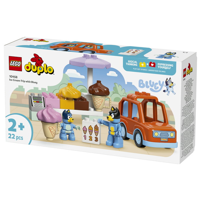 LEGO DUPLO Excursión a la Heladería con Bluey LEGO DUPLO Excursión a la Heladería con Bluey
