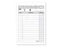 Liderpapel T280 Talonario Camarero Original y Copia 8º (105 x 155 mm)