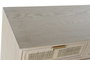DKD Home Decor Cómoda Rejilla Natural de Paulownia y MDF