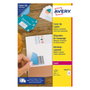 Avery-Dennison Etiquetas Adhesivas Cubrientes Blancas 99,1x57mm A4