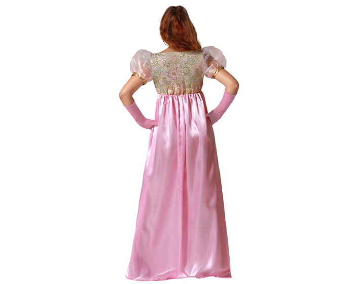 Disfraz Dama Inglesa Vestido Rosa para Mujer Adulto Talla M-L - Incluye Vestido, Temática Época Disfraz Dama Inglesa Vestido Rosa para Mujer Adulto Talla M-L - Incluye Vestido, Temática Época