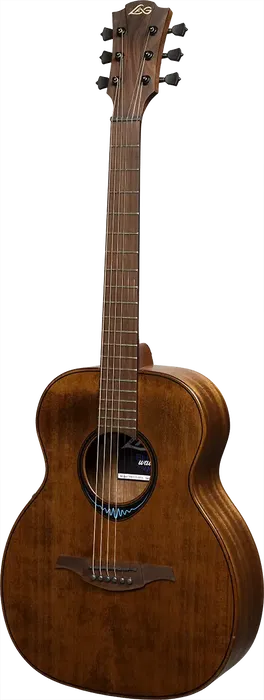 LAG Guitarra Acústica Travel A/E Blue Wave 1 Electroacústica Folk Cedro Rojo Macizo Color Marrón Natural Acabado Satinado LAG Guitarra Acústica Travel A/E Blue Wave 1 Electroacústica Folk Cedro Rojo Macizo Color Marrón Natural Acabado Satinado