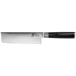 Kai Shun Classic Nakiri 16,5cm en Plata / Negro de Acero de 16,5 cm de hoja de acero
