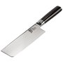 Kai Shun Classic Nakiri 16,5cm en Plata / Negro de Acero de 16,5 cm de hoja de acero