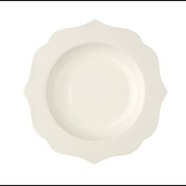 Le coq Plato Hondo 22 cm - Pack de 6 Unidades - Colección Iónica de New Bone China