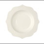Le coq Plato Hondo 22 cm - Pack de 6 Unidades - Colección Iónica de New Bone China