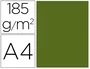 Guarro Cartulina Verde Safari 185g Din A4 50 Unidades